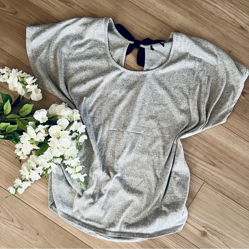 Knit Bow Blouse